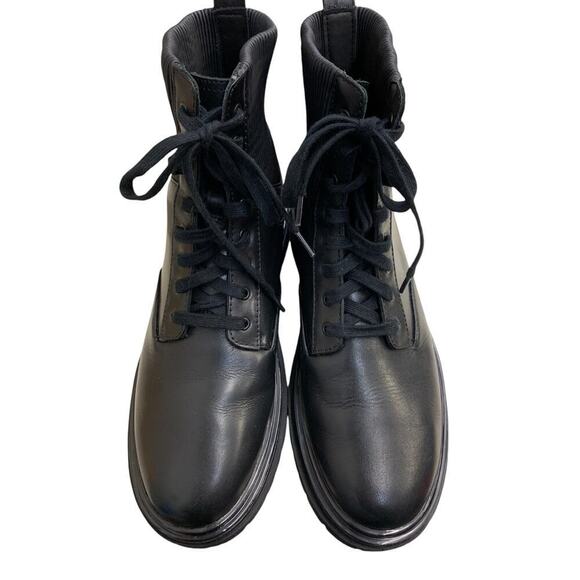Johnston & Murphy Gianna Gore Lace up boot Combat Boot SZ 9 - Picture 2 of 8